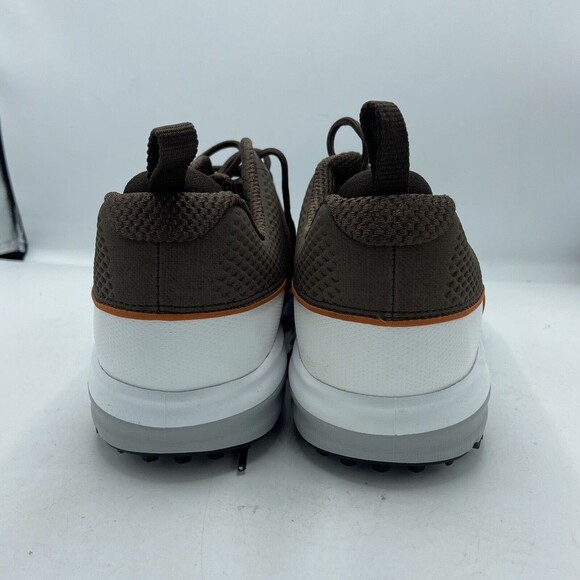 Footjoy Mens Contour Fit Golf Mens Size 9.5 M Shoes 54096 Leather Brown - Picture 2 of 6